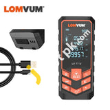 Lomvum Laser Distance Meter 40M Usb Charging Digital Rangefinder Measuring Tool - Imported From Uk