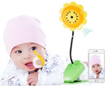 Macro See Baby Monitor Clip-On Sunflower Shape Wifi Hd 720P (Imported From Uk)