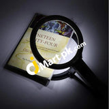 Magnifying Glass 2X 5X 10Led Lamp Table & Desk With Ultra Bright Led Light Hands Free Magnifier For