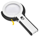 Magnifying Glass 2X 5X 10Led Lamp Table & Desk With Ultra Bright Led Light Hands Free Magnifier For