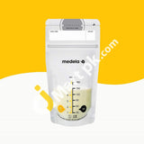 Medela Breast Milk Storage Bags 180Ml/6Oz 50 Counts - Made In Switzerland Imported From Uk