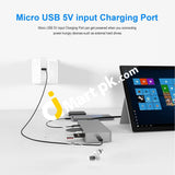 Microsoft® Surface Pro Dock Only For 4 / 5 6 Usb Hub With Gigabit Ethernet Port 4K Hdmi Vga 3Xusb
