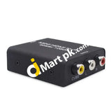 Mini Hdmi To Av Scaler Converter 1080P (Metal) - Imported From Uk