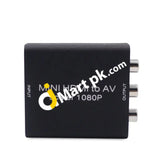 Mini Hdmi To Av Scaler Converter 1080P (Metal) - Imported From Uk