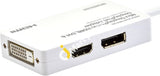 MONOPRICE Mini DIsplayPort To HDMI DVI & DisplayPort Adapter - Imported From UK