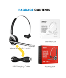 Mpow M5 Wireless Headset Bluetooth 5.0 Over-Head Noise Canceling Headphones With Crystal Clear