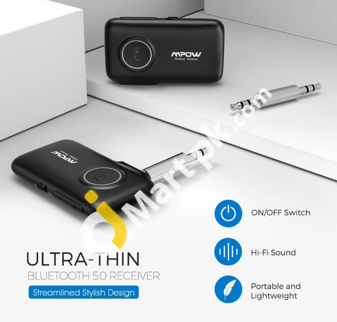 Mpow Steambot Mini Wireless Bluetooth Receiver Bh298A Bt 5.0 - Imported From Uk