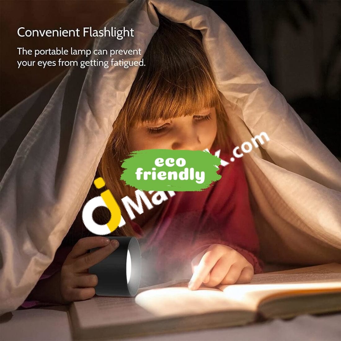 Multifunctional Magnetic Led Lamp 2-In-1 Rechargeable Touch Control Table/Wall Warm/White Color Mode