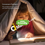 Multifunctional Magnetic Led Lamp 2-In-1 Rechargeable Touch Control Table/Wall Warm/White Color Mode