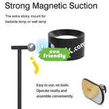 Multifunctional Magnetic Led Lamp 2-In-1 Rechargeable Touch Control Table/Wall Warm/White Color Mode