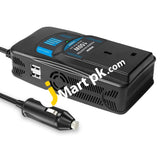 NDDI 150W Car Power Inverter 12V DC to 230V AC Converter with 2 USB Port Charger - Imported from UK