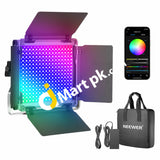 Neewer® 660 RGB Led Video Light with APP Control, 360°Full Color Video Lighting, CRI 97+ with Barndoor/U Bracket for Gaming, Streaming, YouTube, Webex, Broadcasting, Web Conference, Photography - Imported from UK