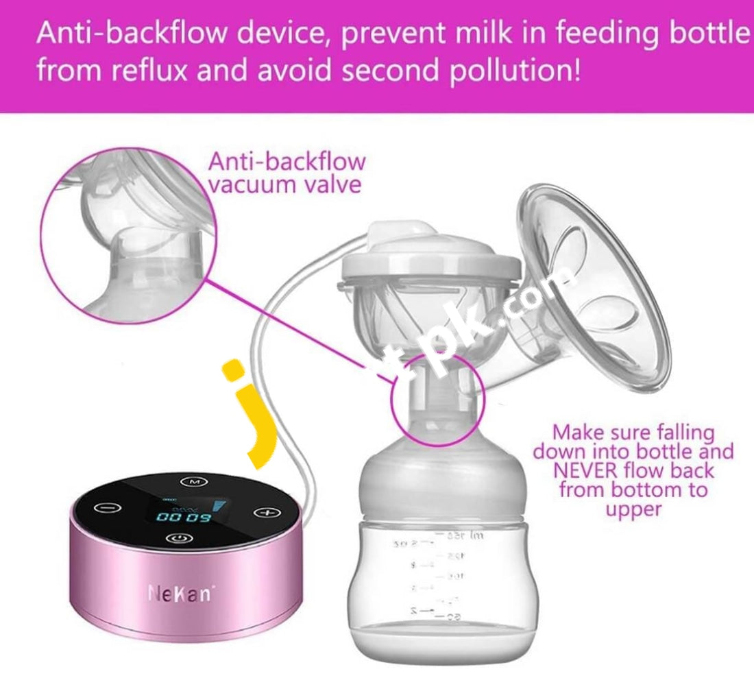 Nekan Electric Single Breast Pump With Smart Lcd Touch Screen - Imported From Uk