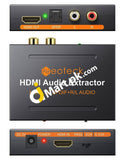 Neoteck Hdmi To Audio Spdif + L/R Extractor - Imported From Uk