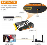 Neoteck Hdmi To Audio Spdif + L/R Extractor - Imported From Uk