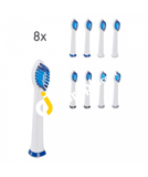 Nevadent® Replacement Sonic Toothbrush Heads 8x (Made in Germany) - Imported from UK