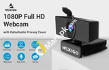 Nexigo 1080P Fhd Usb Webcam With Privacy Cover 110 Degree Fov Plug And Play For Zoom Skype