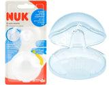 NUK Silicone Nipple Shields (Medium Size) - Made in Germany - Imported from UK
