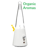 Organic Aromas Nebulizing Diffuser, Exquisite Nebulizing Essential Oil Diffuser for Aromatherapy, Wood Base with Glass Reservoir - Imported from UK