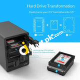 Orico 2.5 To 3.5 Hard Drive Caddy Support Sata 3.0 7 / 9.5 12.5Mm Hdds & Ssds (1125Ss) - Imported