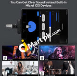 Palovue Portable Microphone With Lightning Connector For Iphone/Ipad/Ipod Professional Digital