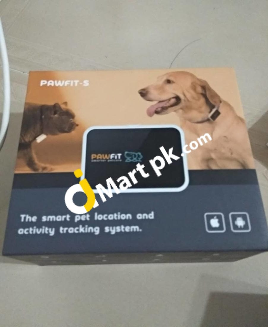 PAWFIT S Dog GPS Tracker Activity Monitor with Built in SIM Card Imported from UK