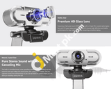 Pc Webcam Papalook Full Hd 1080P Usb Web Camera With Microphone Plug & Play - Imported From Uk