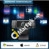 Pc Webcam With Privacy Cover & Microphone Eyonme 1080P Fhd Web Camera Imported From Uk