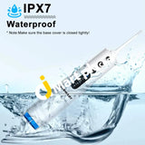 Water Flosser Pecham Rechargeable Oral Irrigator With 360Ml Tank 4 Modes & Jet Tips Ipx7 Waterproof