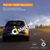Peztio Dash Cam Wifi Full Hd 1080P Camera Recorder With Night Vision 170° Wide Angle Wdr Loop