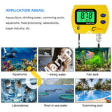 Ph Meter Ph-991 With Backlight Durable Tester Acidimeter Tool Temp Monitor For Aquarium Swimming