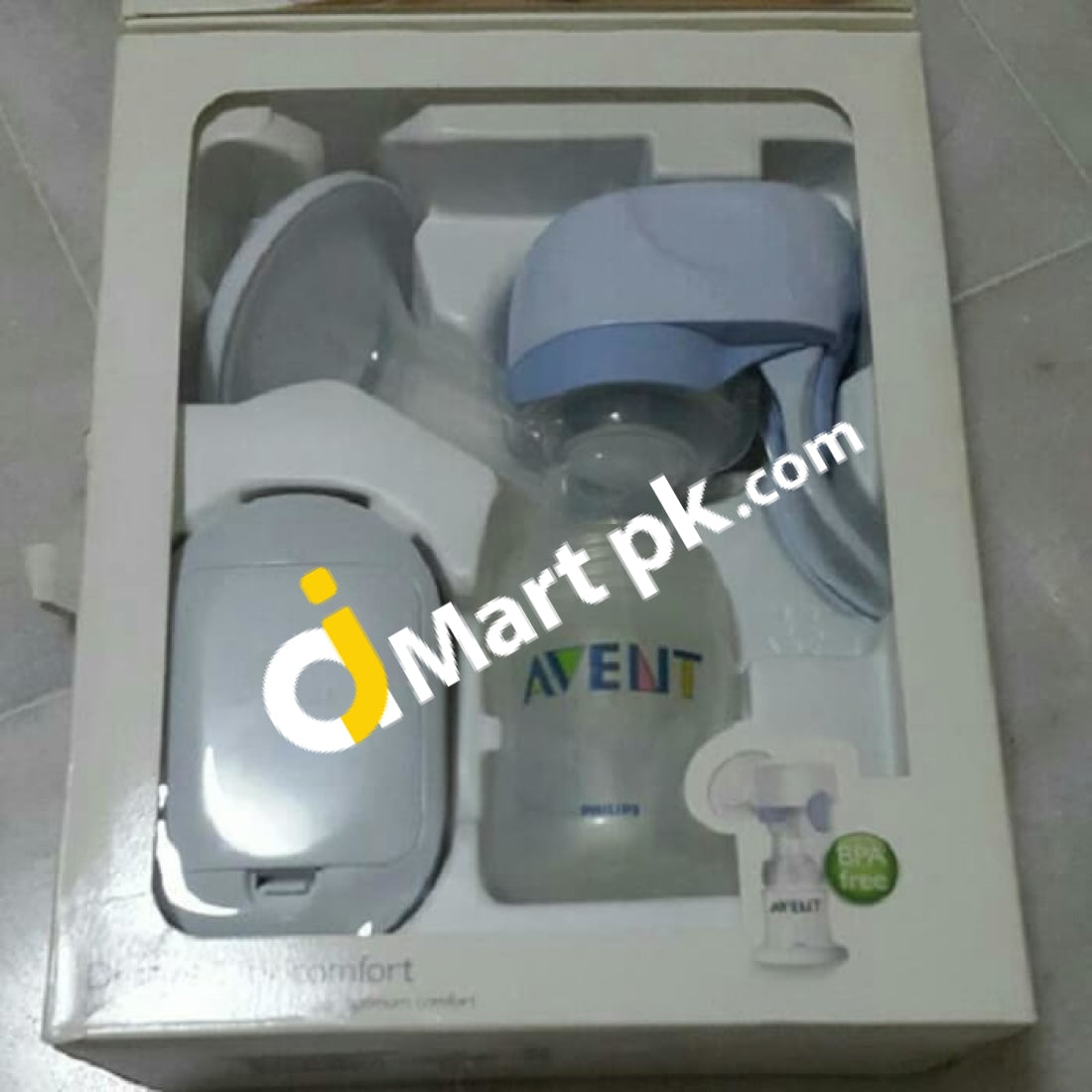 Philips Avent Isis Iq Uno Milk Pump With Free 2 Pads - Made In England Imported From Uk