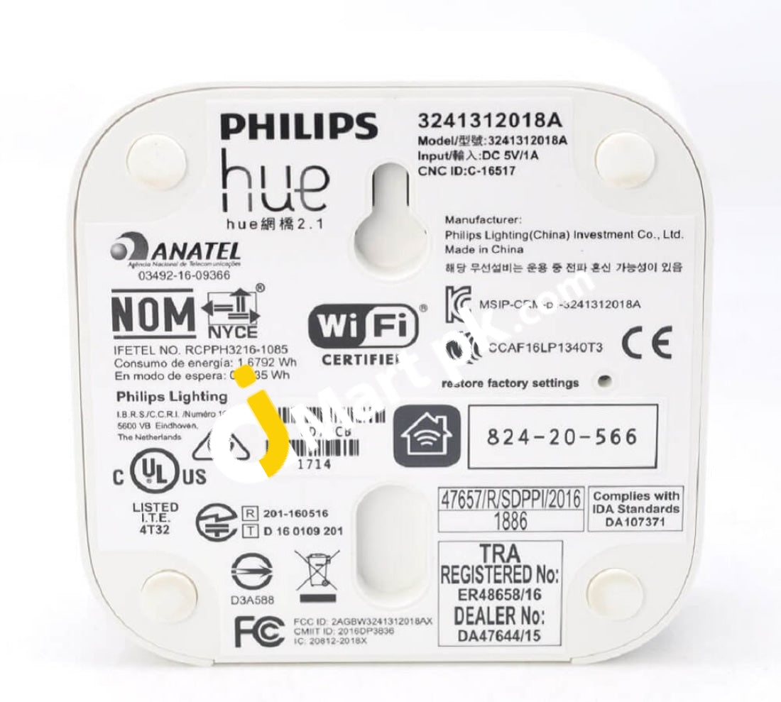 Philips Hue Bridge Smart Home Automation Works With Alexa Google Assistant & Apple Homekit -
