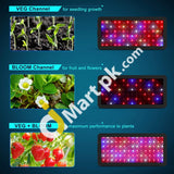 Phlizon 600W Led Grow Light Full Spectrum Double Switch For Indoor Plants Vegetables And Flowers -