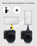 Photoolex Rl135 10W Rgb Video Light 4000Mah Rechargeable Battery With 21 Dynamic Effects For Youtube