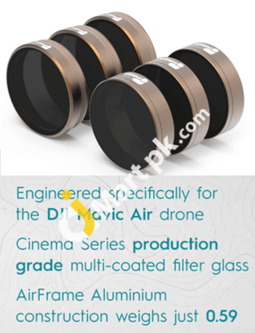 Dji Mavic Air Polarpro Cinema Series Filters (6 Filters) - Imported From Uk