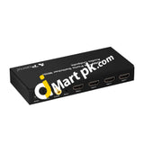 Portta Hdmi 4 Ports Switcher With Audio Outputs In 1 Out V1.3 Remote Control Toslink Optical Stereo