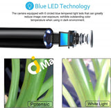 Potensic 2 In 1 Usb / Micro Megapixels Digital Endoscope Waterproof Camera With 6 Led Lights -