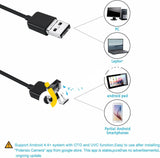 Potensic 2 In 1 Usb / Micro Megapixels Digital Endoscope Waterproof Camera With 6 Led Lights -