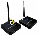 PWAY Wireless HDMI Extender Adapter 165ft/50m Over WiFi Support IR HD 1080P Video Digital Audio from Laptop, PC, Nintendo Switch, Netflix, PS4 to HDTV/Projector (Transmitter and Receiver) -Imported from UK