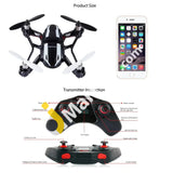 Quadcopter Drone Dbpower Hawkeye-1 Rc 2.4Ghz 4Ch 6 Axis With 2Mp Hd Camera For Beginner - Imported