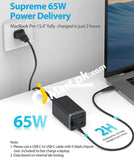 Ravpower 65W 4 Port Desktop Charger Usb Charging Station Gan Tech With 2 C Ports + A - Imported From