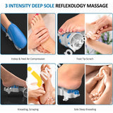 Renpho Foot Massager With Remote Control Heat Function Shiatsu Deep Kneading Air Compression