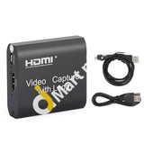 Riiai Video Capture Card With Loop Out Fhd 4K Hdmi Output For Live Streaming Screen Sharing