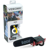 Rode Videomic Microphones With Rycote Lyre Mount - Imported From Uk