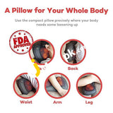 Sable Shiatsu Pillow Massager Neck & Back With Eco-Friendly Non-Toxic Antibacterial Fabric Deep