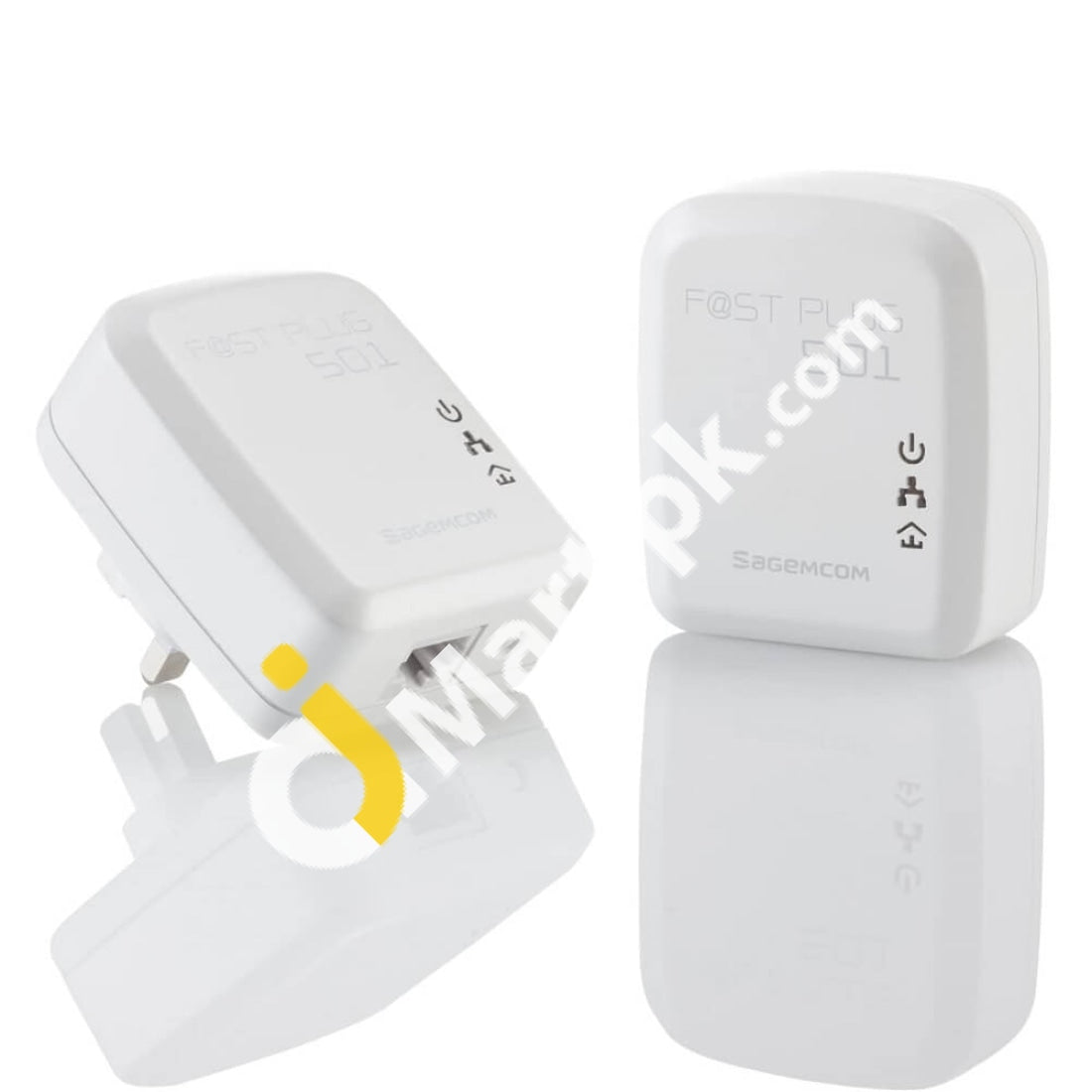 Sagemcom Fast Plug 501 Powerline Wifi Extender (2 Pack) - Imported From Uk