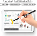 Selvim Stylus Pen For Touch Screens 1.5 Mm Fine Point Active Rechargeable Smart Digital Pencil -