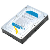 Single Bay 2.5 To 3.5 Sata Converter Adapter Usb 3.0 External Hard Drive Enclosure Internal Hdd &