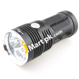 Sky Ray King Outdoor Multifunctional Glare High Power Led Flashlight ( Black & Gold ) - Imported